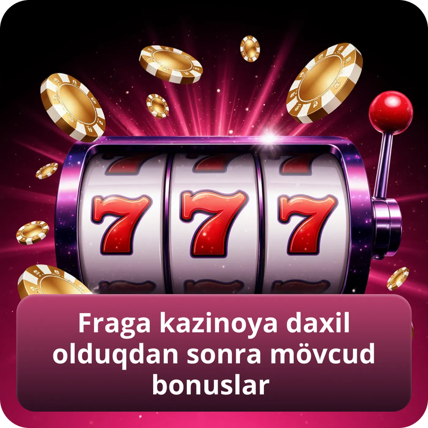 Fraga kazinoya daxil olduqdan sonra mövcud bonuslar